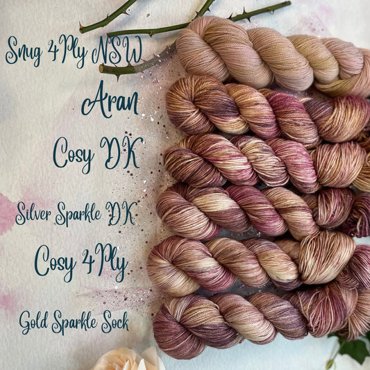 Once Upon a Dream - NSW Snug 4Ply - Hand Dyed Yarn - Ready to Ship