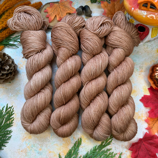 Cinnamon Sugar - Season of Magic Collection - Hand Dyed Yarn - Dyed to Order (6-8 weeks) - NEW