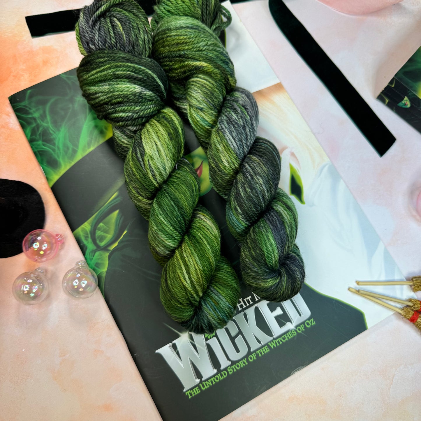 Elphaba - Wicked Musicals Collection - Hand Dyed Yarn - Dyed to Order (6-8 weeks) - NEW