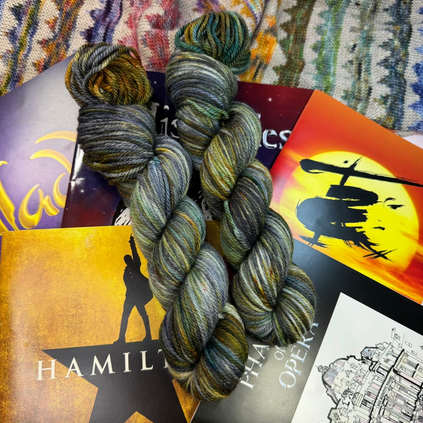 Phantom of the Opera - Musicals Collection - Hand Dyed Yarn - Dyed to Order (6-8 weeks) - NEW