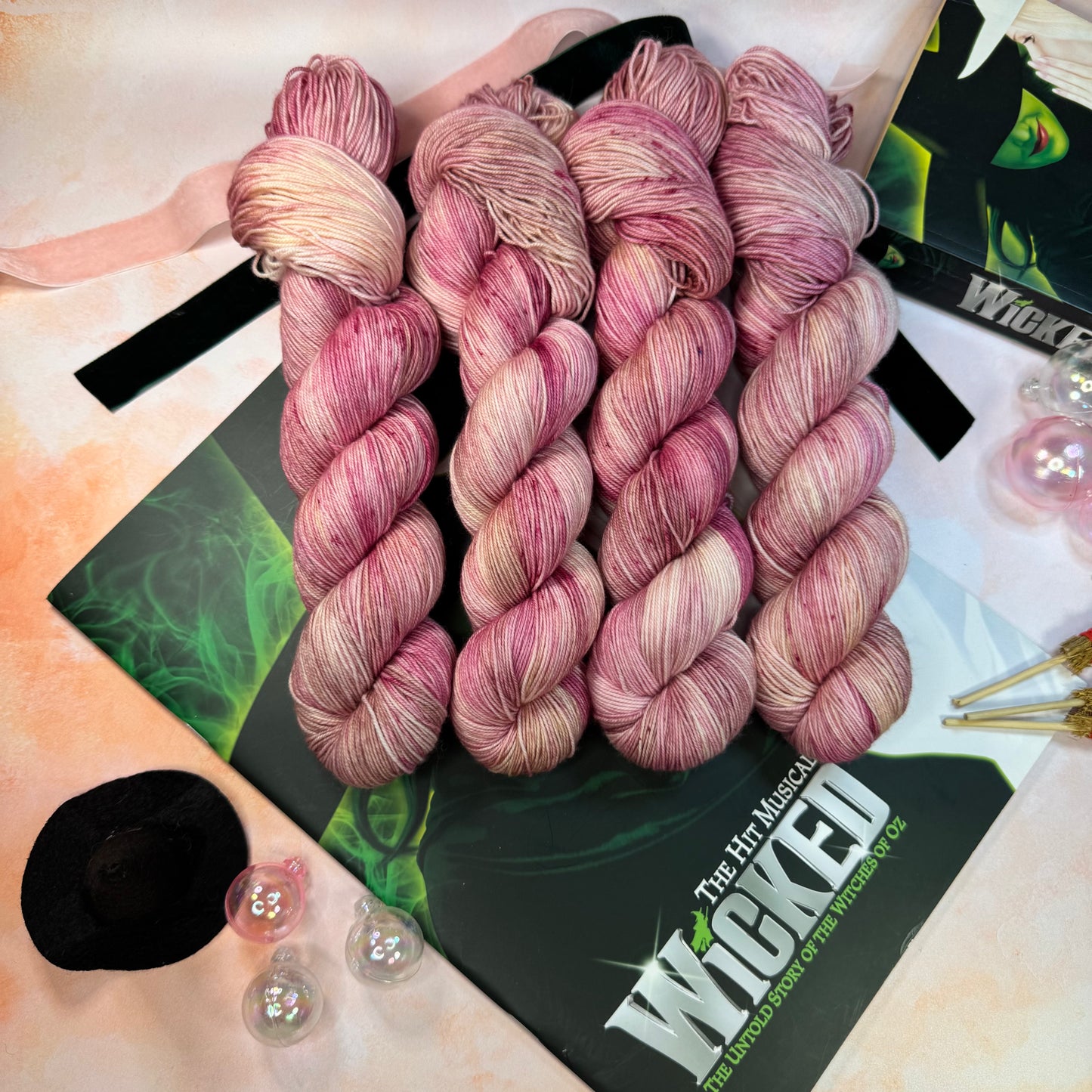 Glinda - Wicked Musicals Collection - Hand Dyed Yarn - Dyed to Order (6-8 weeks) - NEW