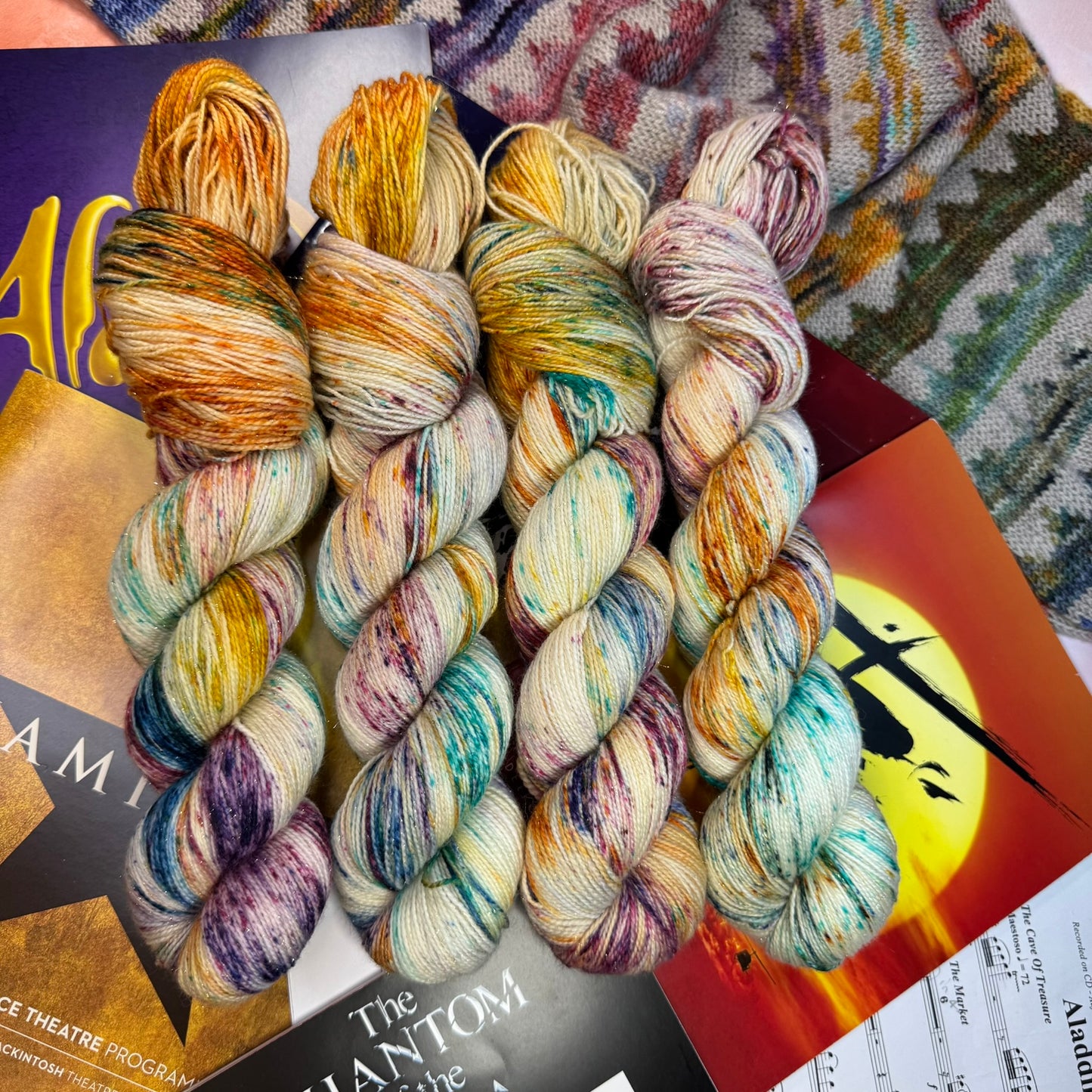 Joseph and the Technicolour Dreamcoat - Musicals Collection - Hand Dyed Yarn - Dyed to Order (6-8 weeks) - NEW