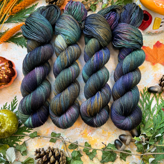 Autumn Evenings - Season of Magic Collection - Hand Dyed Yarn - Dyed to Order (6-8 weeks) - NEW