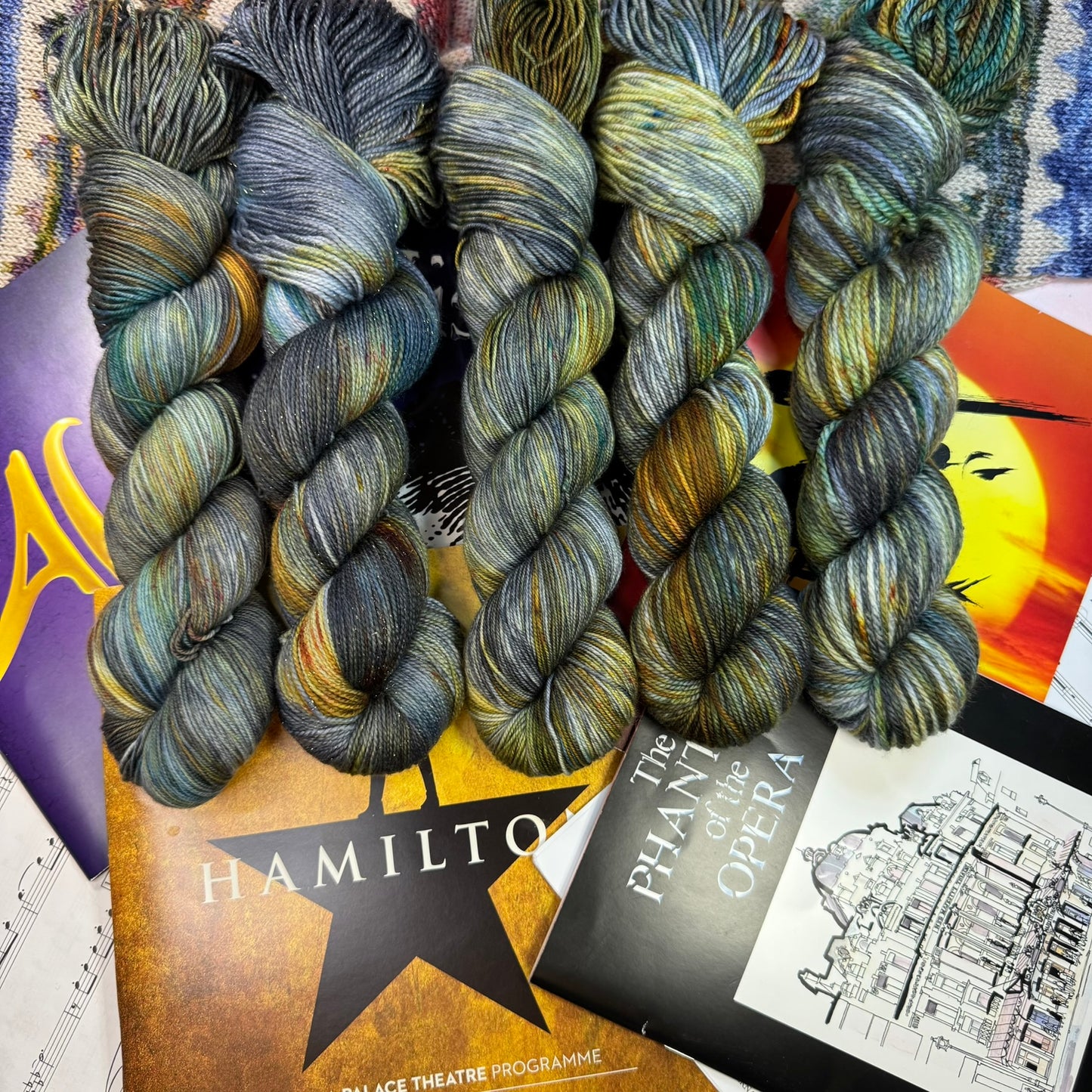 Phantom of the Opera - Musicals Collection - Hand Dyed Yarn - Dyed to Order (6-8 weeks) - NEW