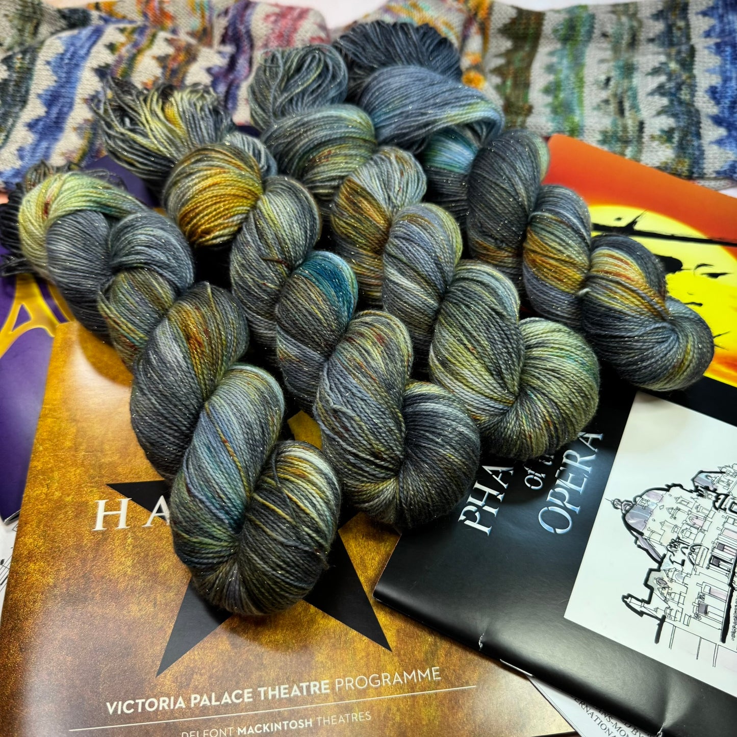 Phantom of the Opera - Musicals Collection - Hand Dyed Yarn - Dyed to Order (6-8 weeks) - NEW