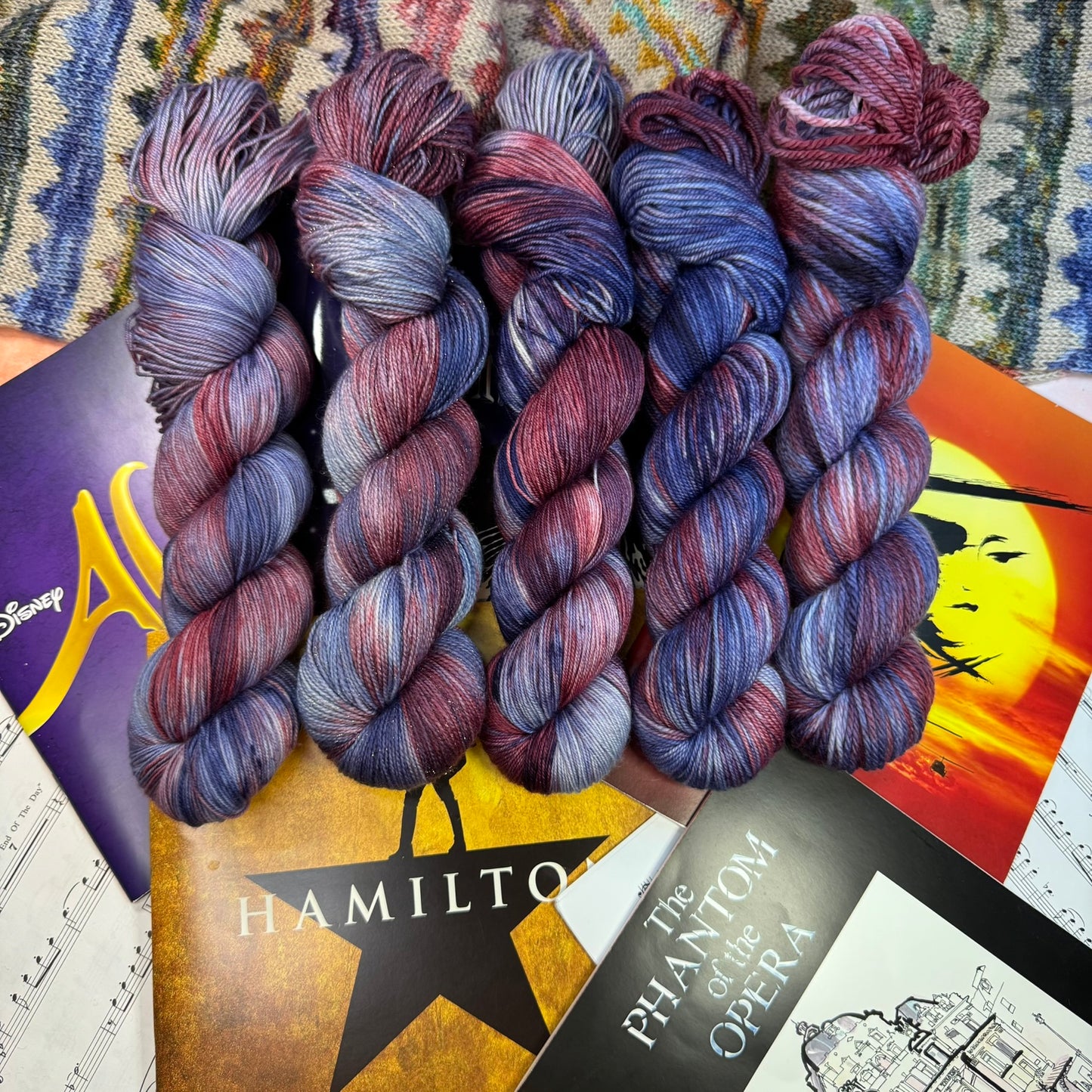 Les Miserables - Musicals Collection - Hand Dyed Yarn - Dyed to Order (6-8 weeks) - NEW