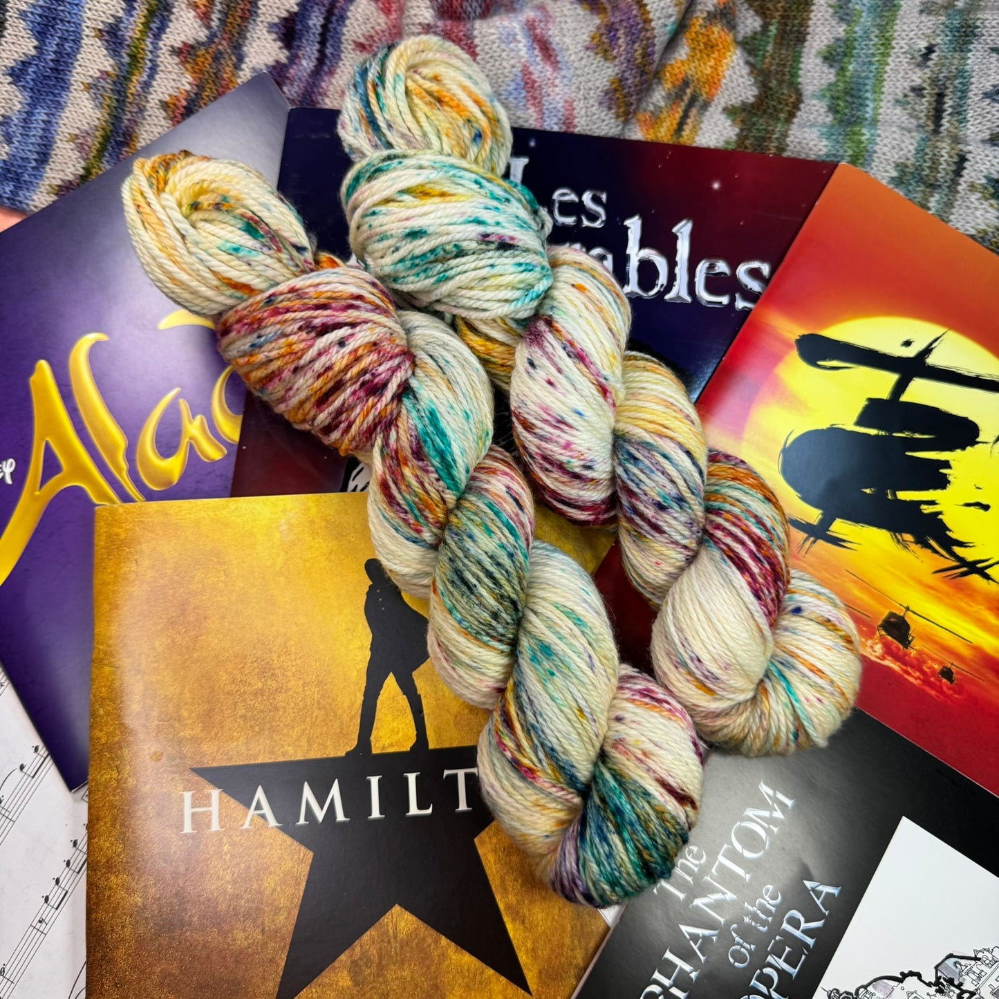 Joseph and the Technicolour Dreamcoat - Musicals Collection - Hand Dyed Yarn - Dyed to Order (6-8 weeks) - NEW