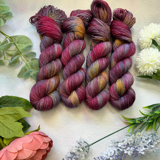 Autumn Berries - Summer Favourites Collection - Hand Dyed Yarn - Dyed to Order (6 weeks) - NEW
