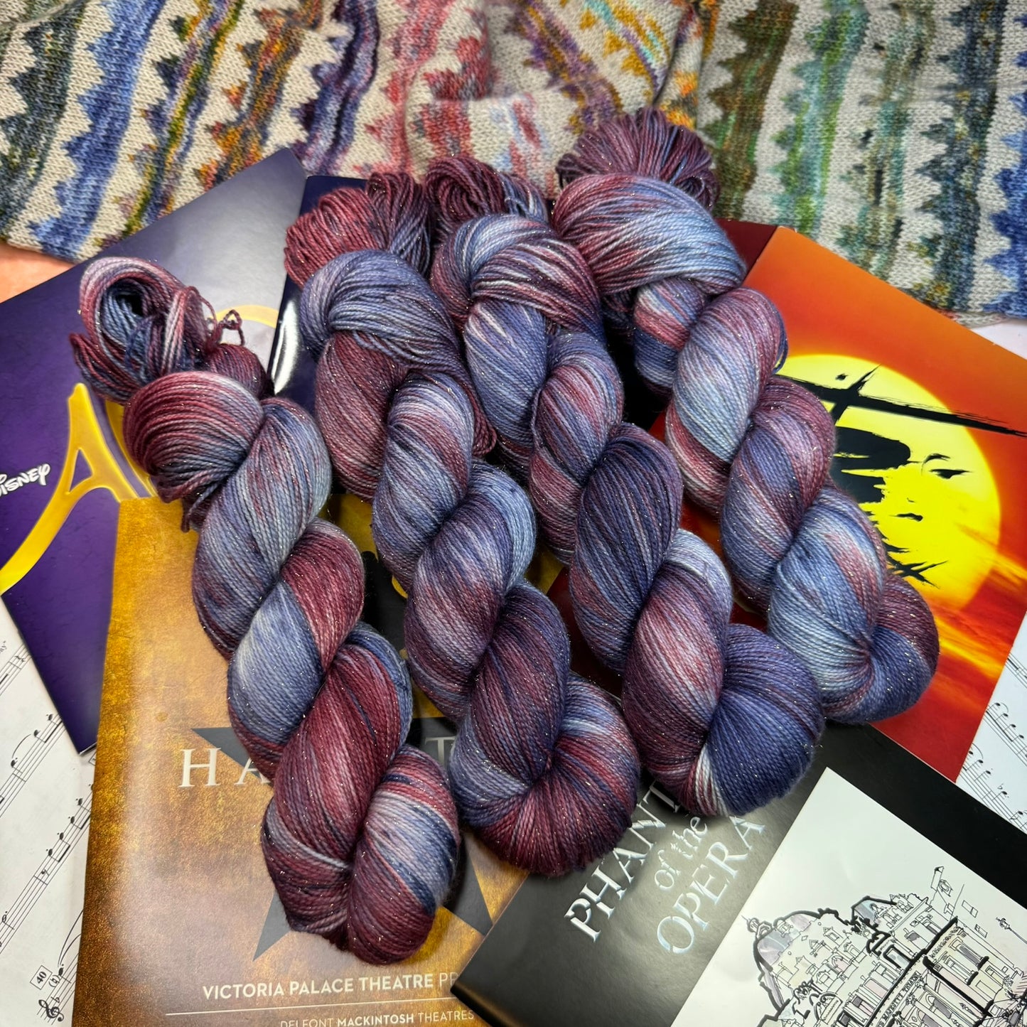 Les Miserables - Musicals Collection - Hand Dyed Yarn - Dyed to Order (6-8 weeks) - NEW