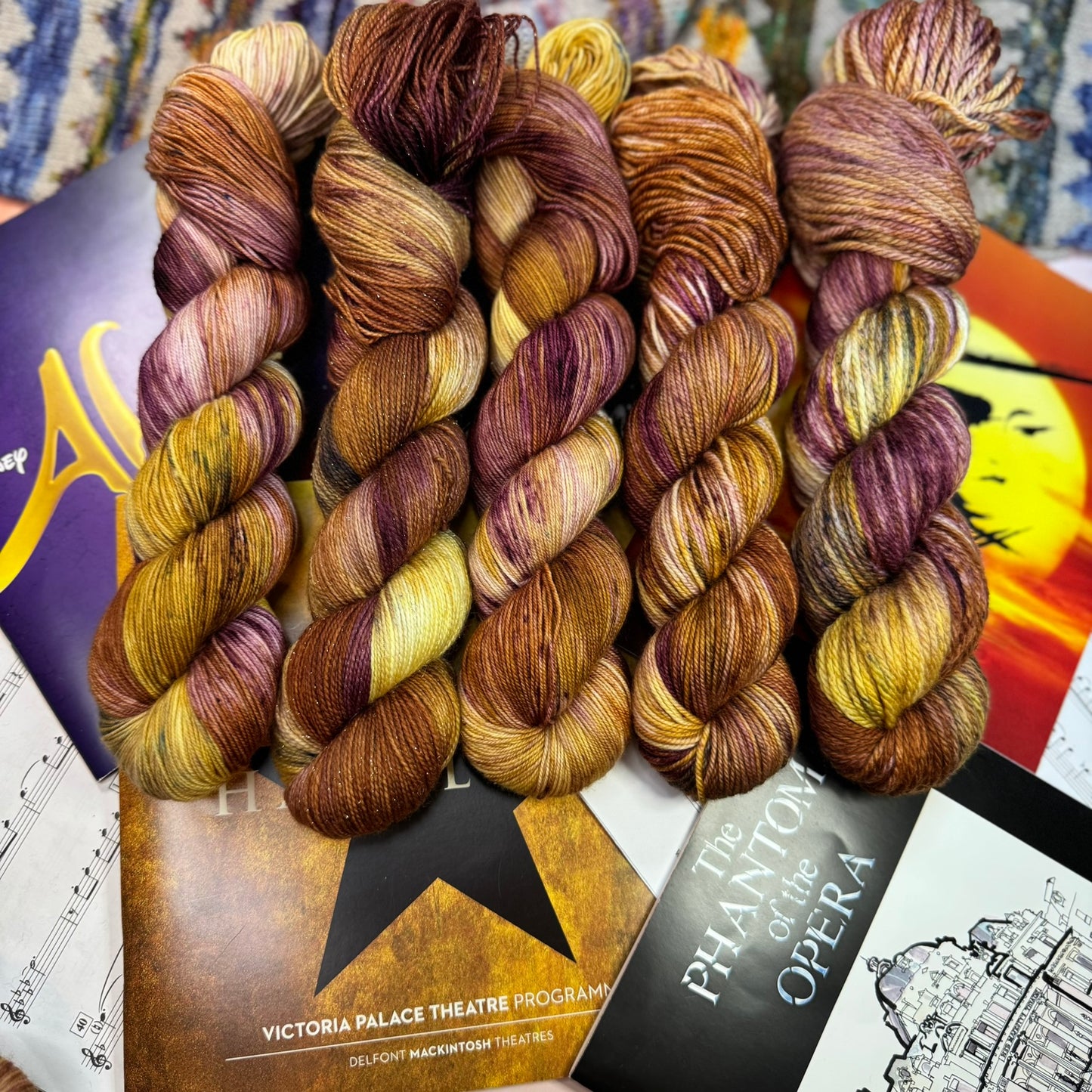 Miss Saigon - Musicals Collection - Hand Dyed Yarn - Dyed to Order (6-8 weeks) - NEW