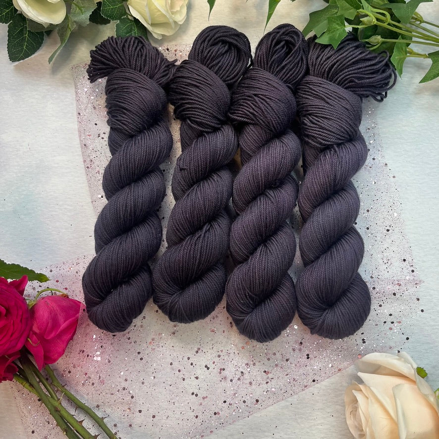 Maleficent Tonal - Cosy DK - Once Upon a Dream -  Hand Dyed Yarn - Ready to Ship