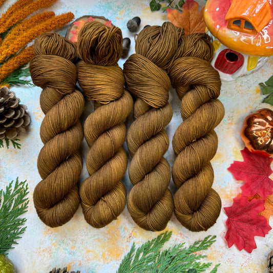 Apple Pie - Season of Magic Collection - Hand Dyed Yarn - Dyed to Order (6-8 weeks) - NEW