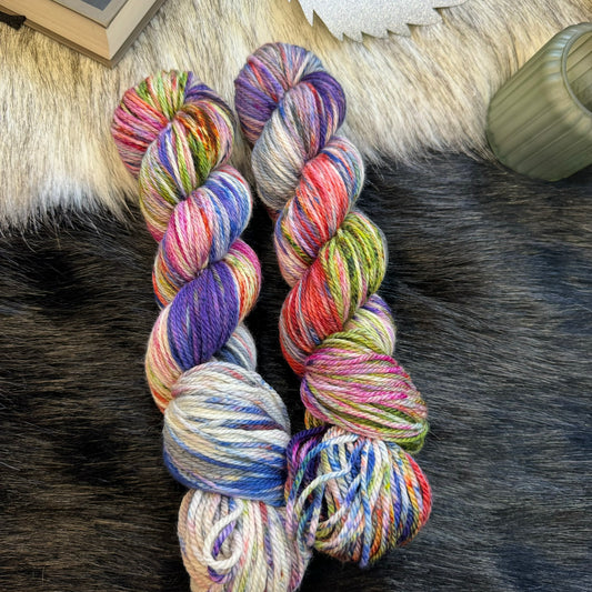 Yarnageddon - Aran - Good Omens Collection - Hand Dyed Yarn - Ready to Ship - NEW