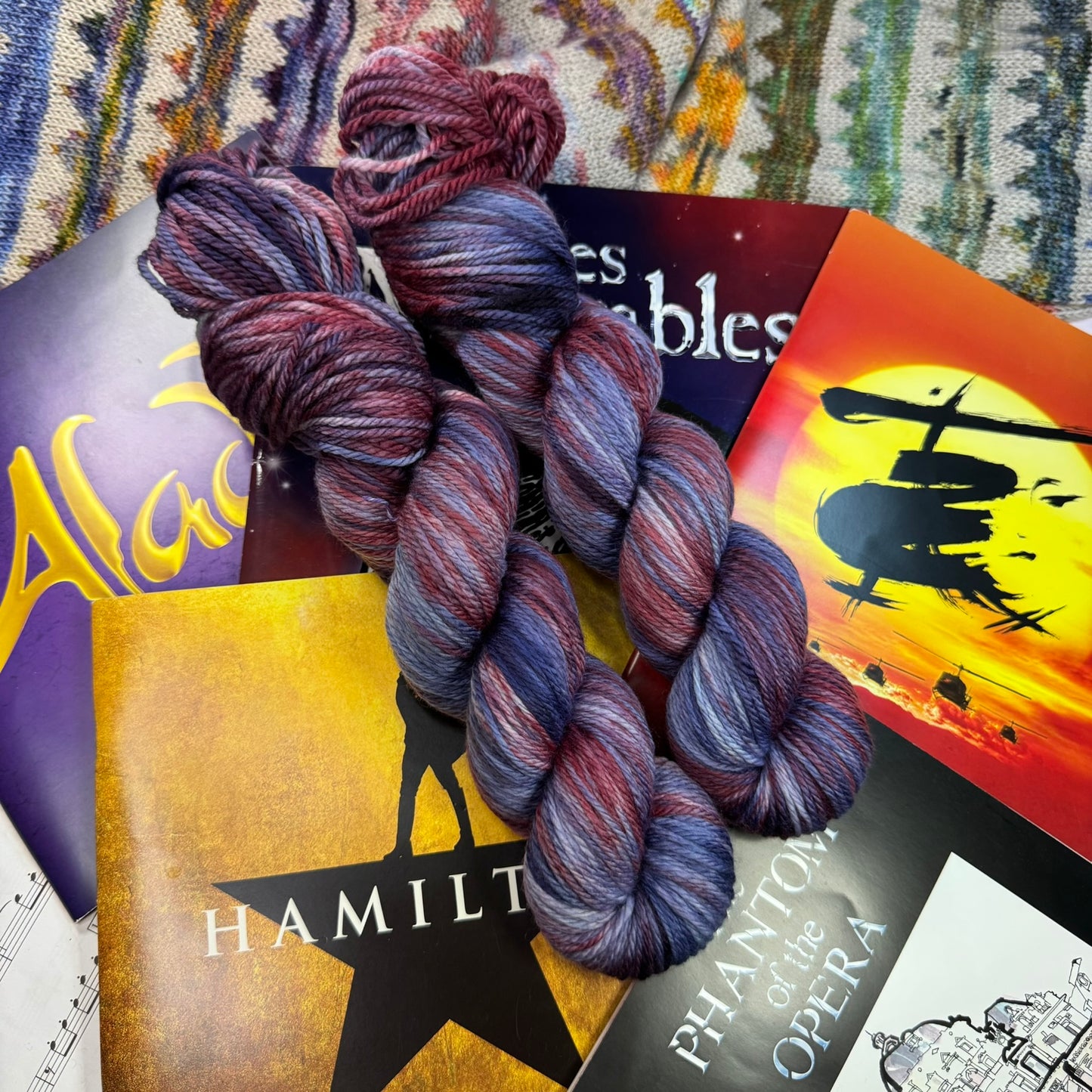 Les Miserables - Musicals Collection - Hand Dyed Yarn - Dyed to Order (6-8 weeks) - NEW