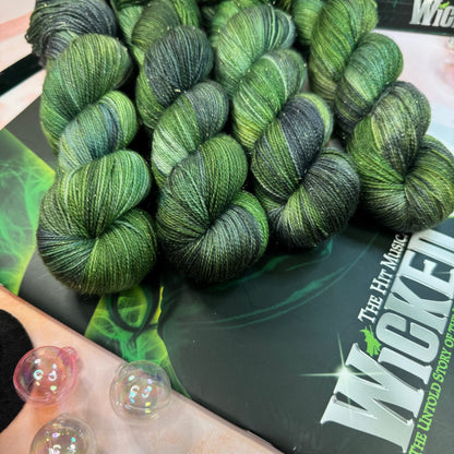 Elphaba - Wicked Musicals Collection - Hand Dyed Yarn - Dyed to Order (6-8 weeks) - NEW