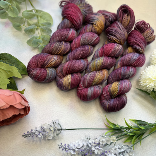 Autumn Berries - Summer Favourites Collection - Hand Dyed Yarn - Dyed to Order (6 weeks) - NEW