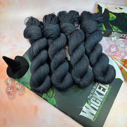 Black is this Year's Pink - Wicked Musicals Collection - Hand Dyed Yarn - Dyed to Order (6-8 weeks) - NEW