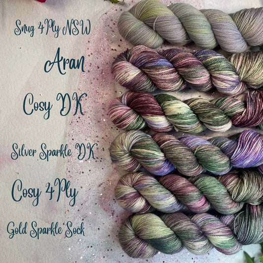 Forest of Thorns - NSW Snug 4Ply - Once Upon a Dream  -  Hand Dyed Yarn - Ready to Ship