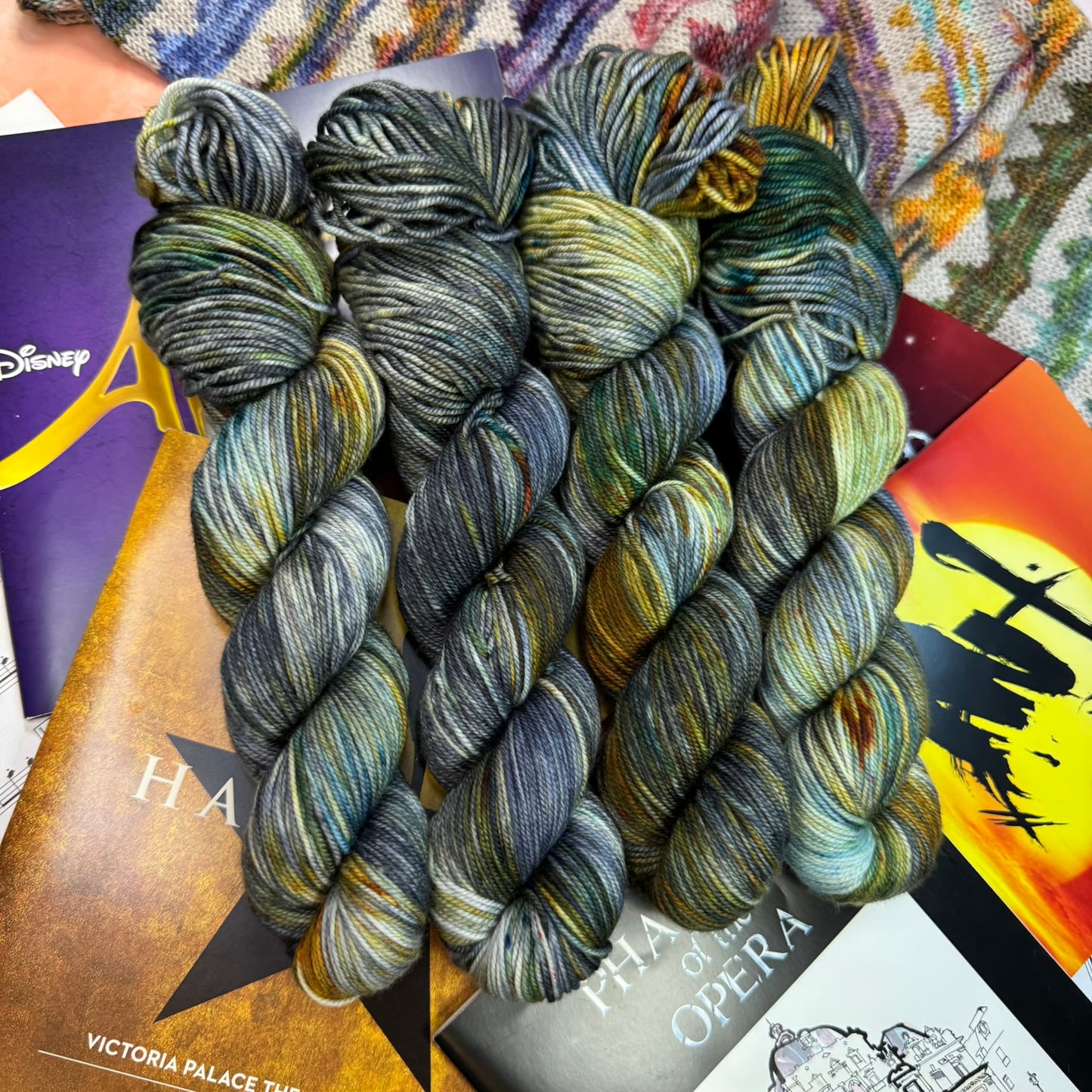 Phantom of the Opera - Musicals Collection - Hand Dyed Yarn - Dyed to Order (6-8 weeks) - NEW