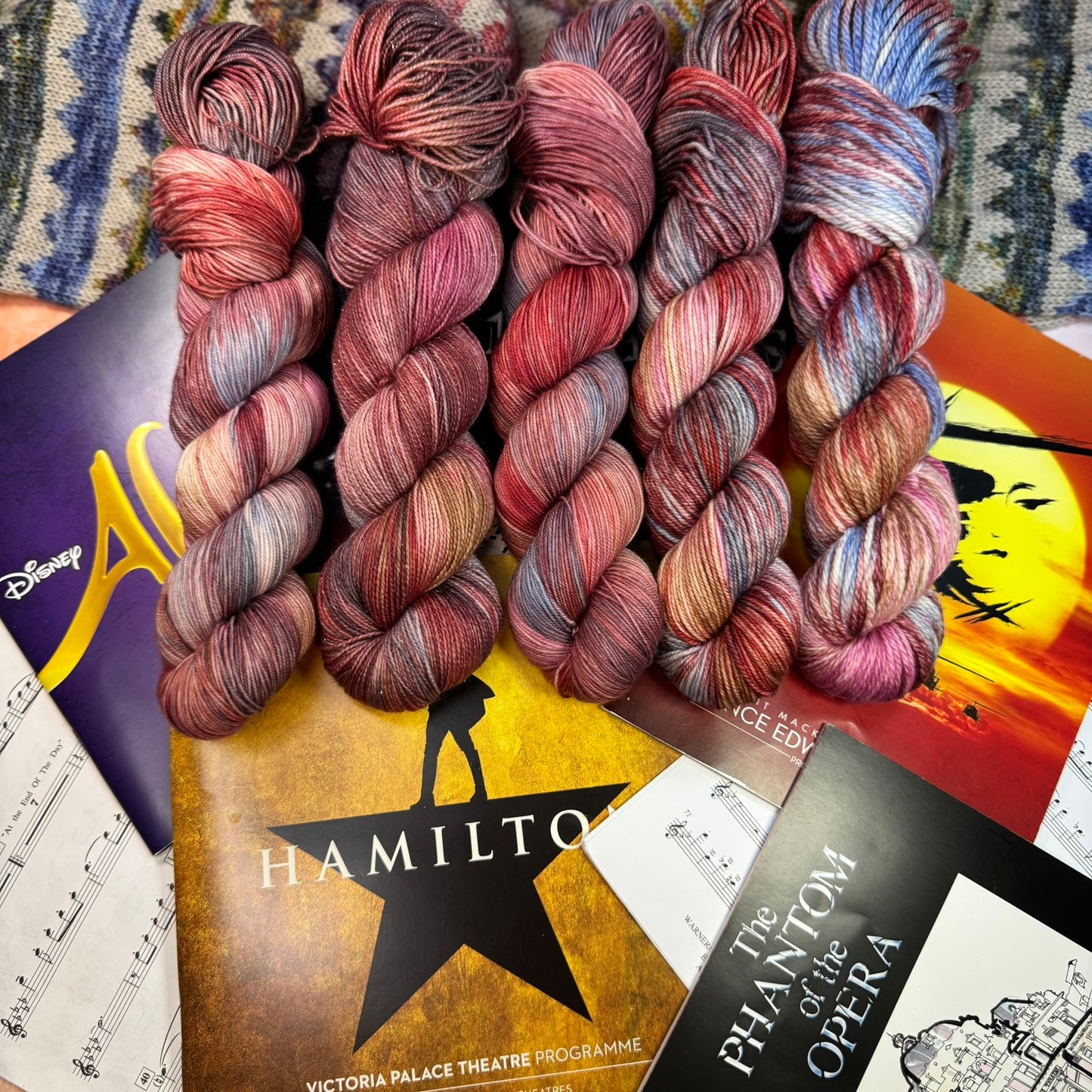 Annie - Musicals Collection - Hand Dyed Yarn - Dyed to Order (6-8 weeks) - NEW