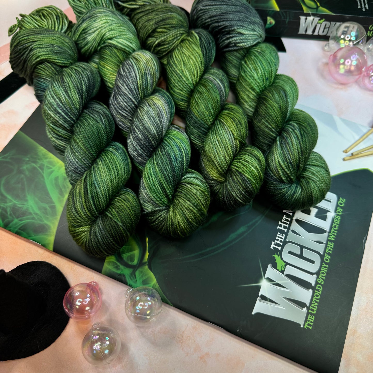 Elphaba - Wicked Musicals Collection - Hand Dyed Yarn - Dyed to Order (6-8 weeks) - NEW