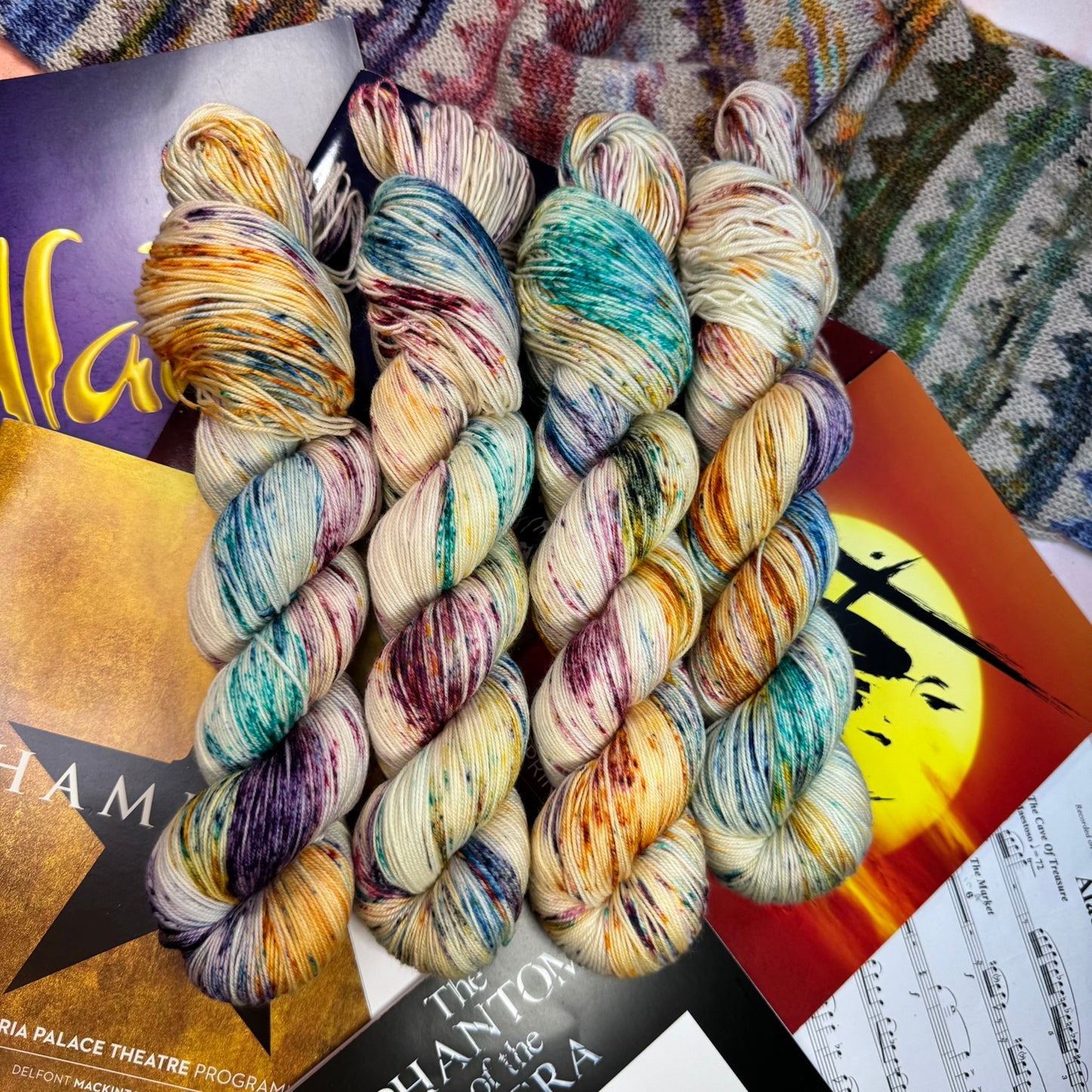 Joseph and the Technicolour Dreamcoat - Musicals Collection - Hand Dyed Yarn - Dyed to Order (6-8 weeks) - NEW