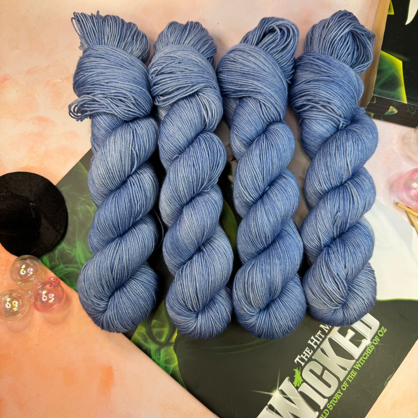 No One Mourns the Wicked - Wicked Musicals Collection - Hand Dyed Yarn - Dyed to Order (6-8 weeks) - NEW