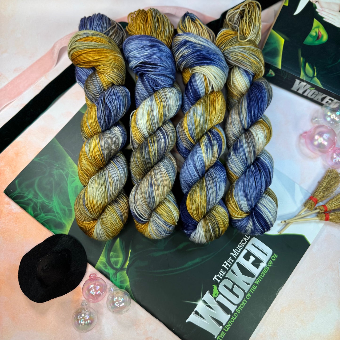 Fiyero - Wicked Musicals Collection - Hand Dyed Yarn - Dyed to Order (6-8 weeks) - NEW