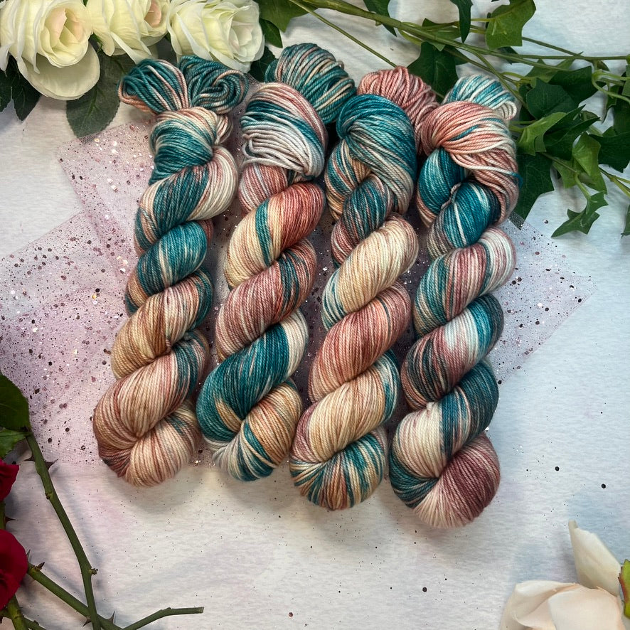 Gift of Song - Aran - Once Upon a Dream -  Hand Dyed Yarn - Ready to Ship