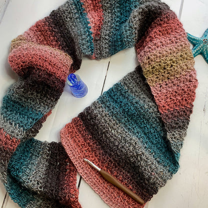 Zen Scarf Crochet Pattern - Easy